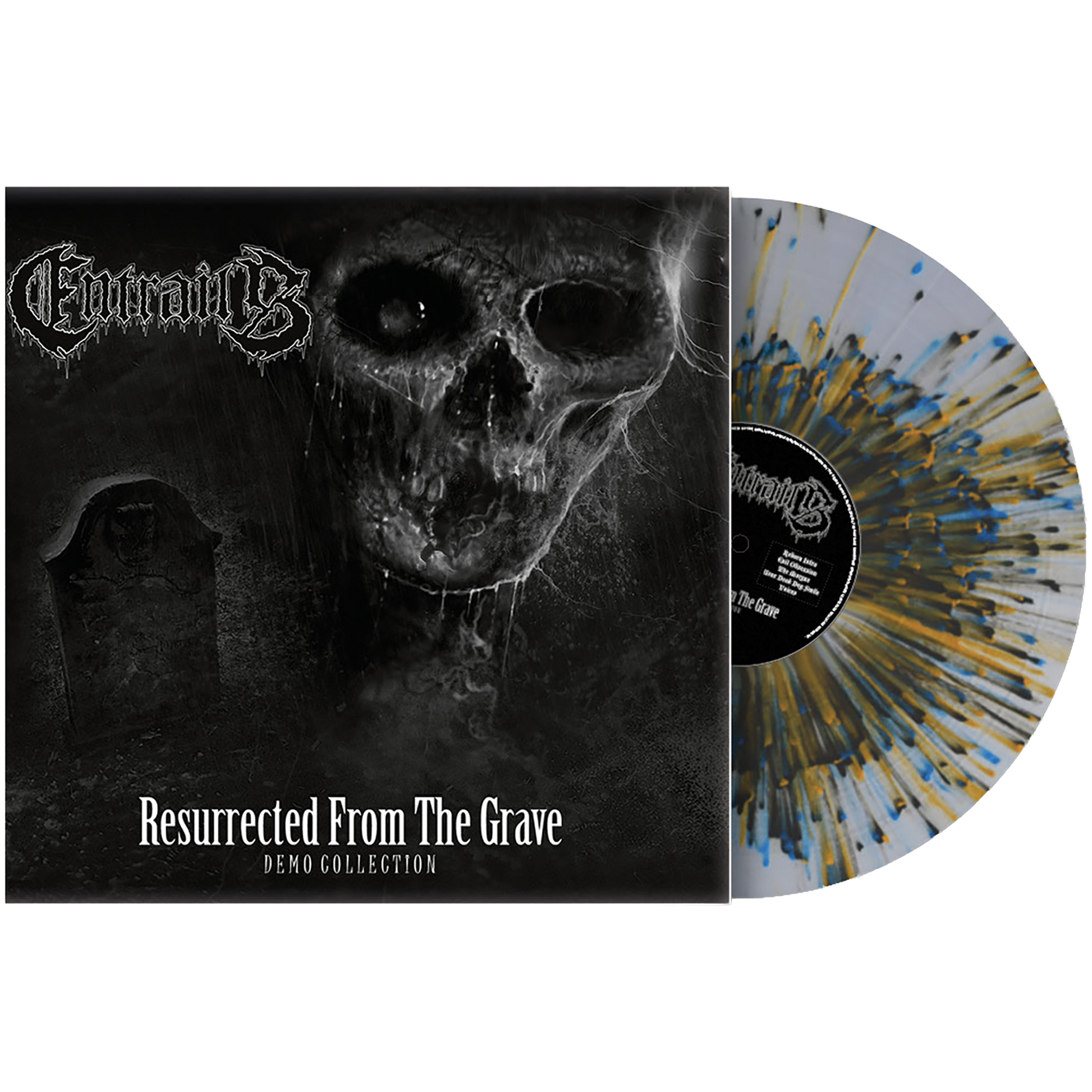 Entrails (Resurrected From The Grave) 2xClear Splatter Vinyl