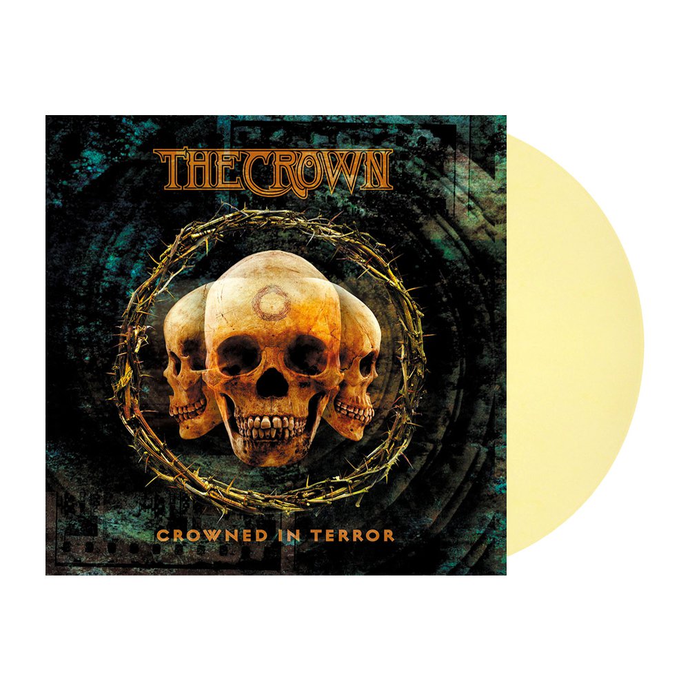 The Crown (Crowned In Terror) Bone White Marbled Vinyl