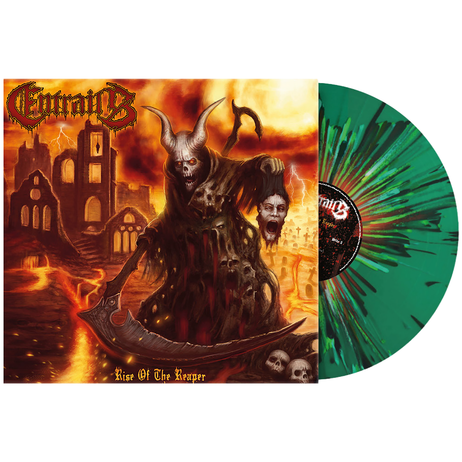 Entrails (Rise Of The Reaper) Green Splatter Vinyl