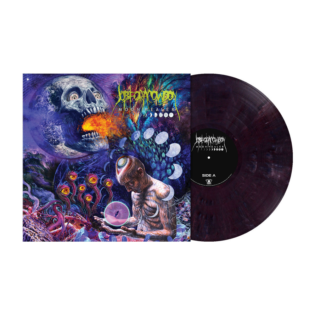 Job For A Cowboy (Moon Healer) Dark Purple Marbled Vinyl