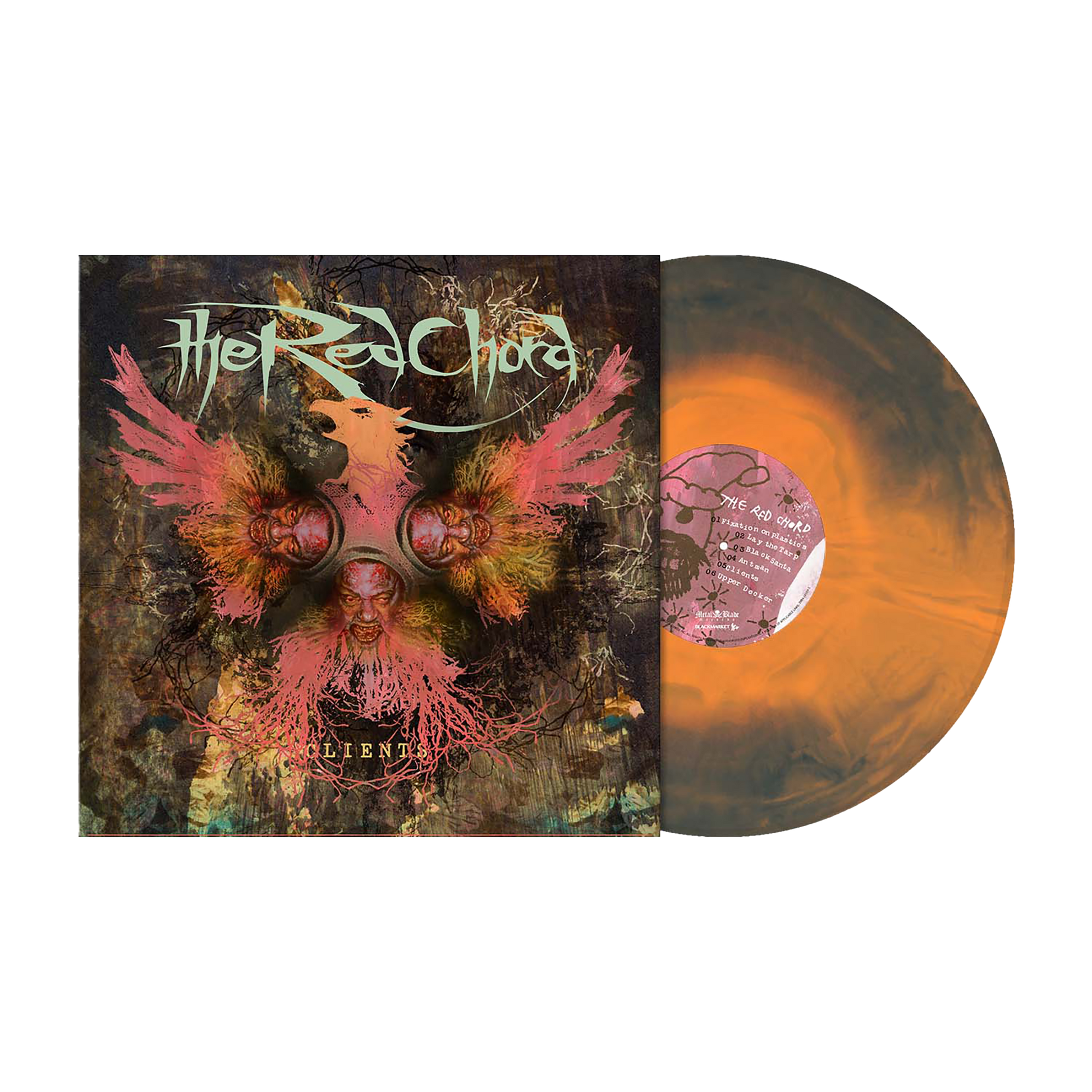 The Red Chord (Clients) Orange Grey-Brown Vinyl