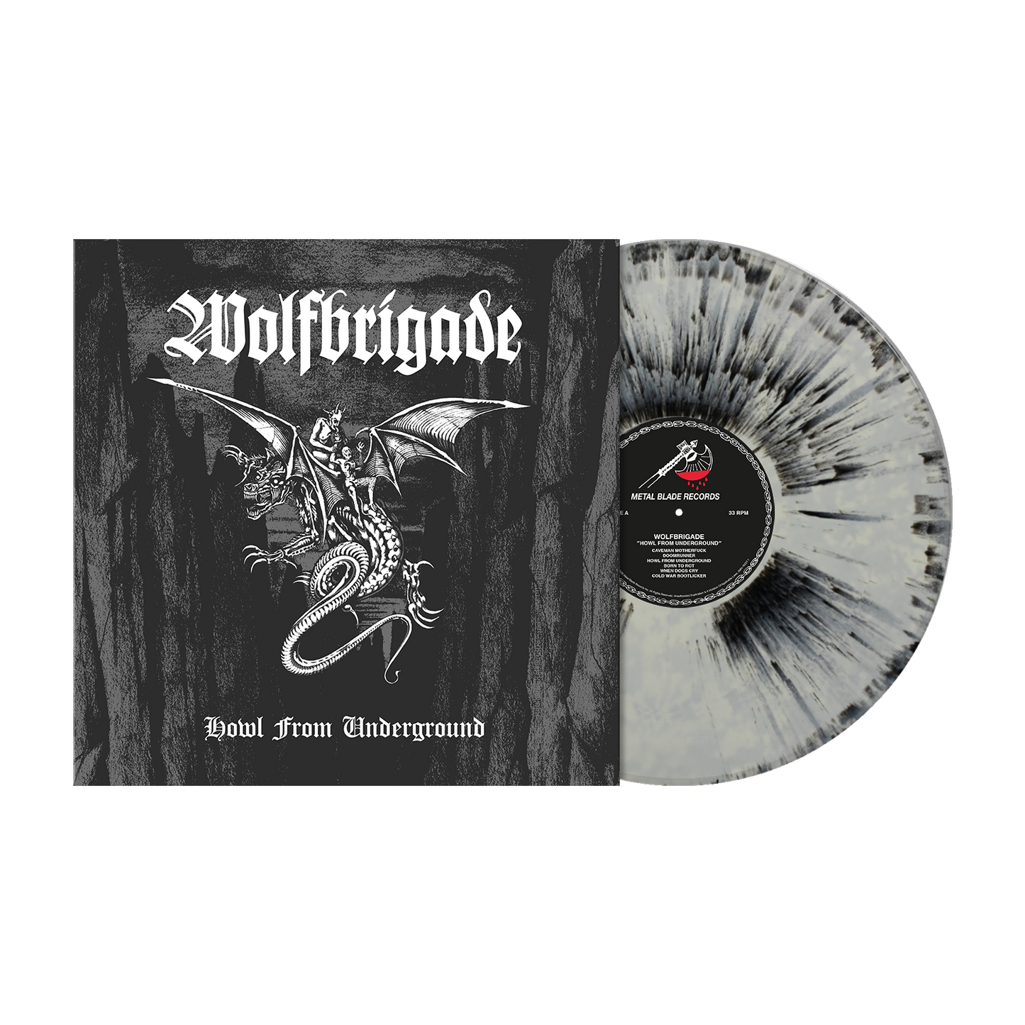 Wolfbrigade (Howl From Underground) Grey/Black Dust Vinyl