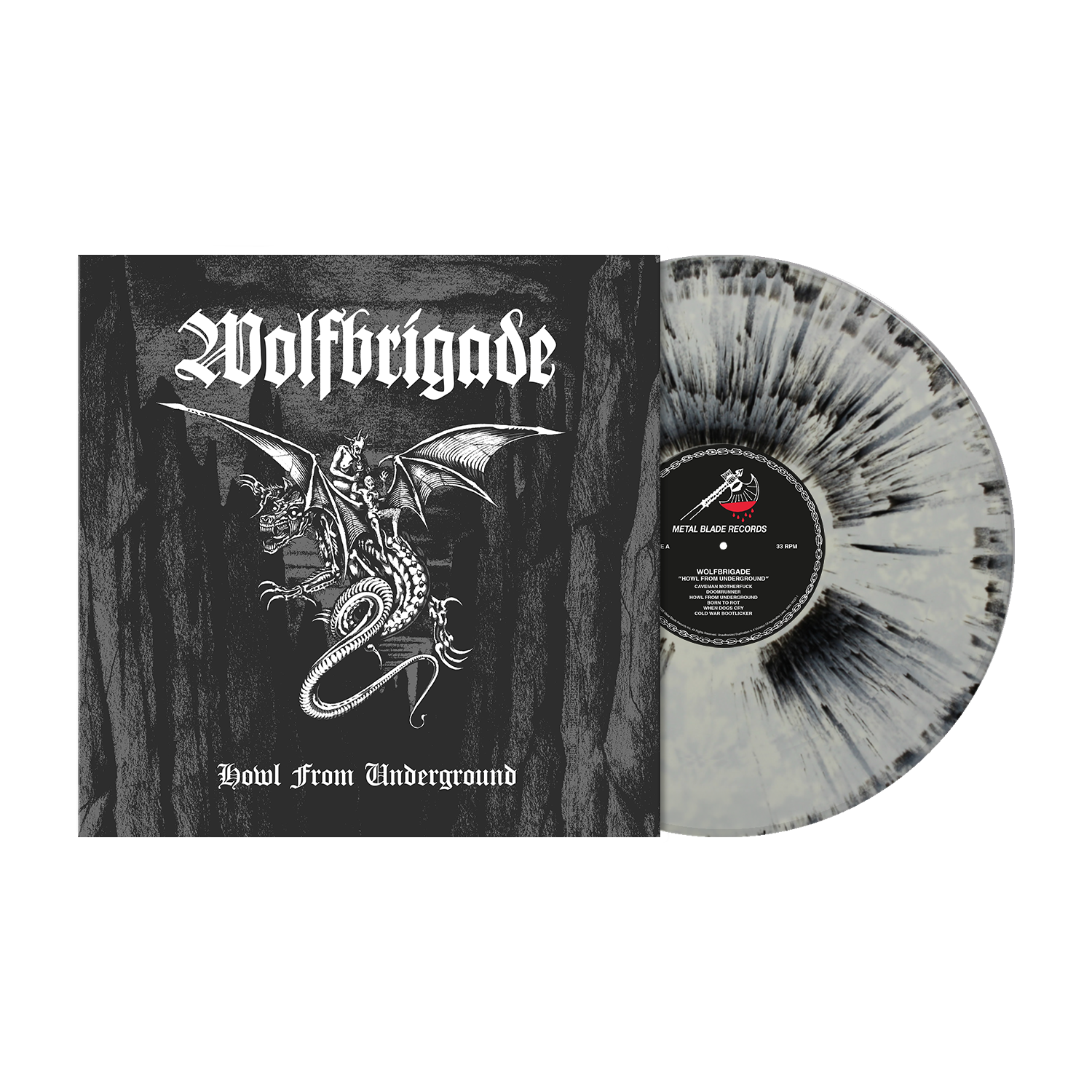 Wolfbrigade (Howl From Underground) Grey/Black Dust Vinyl