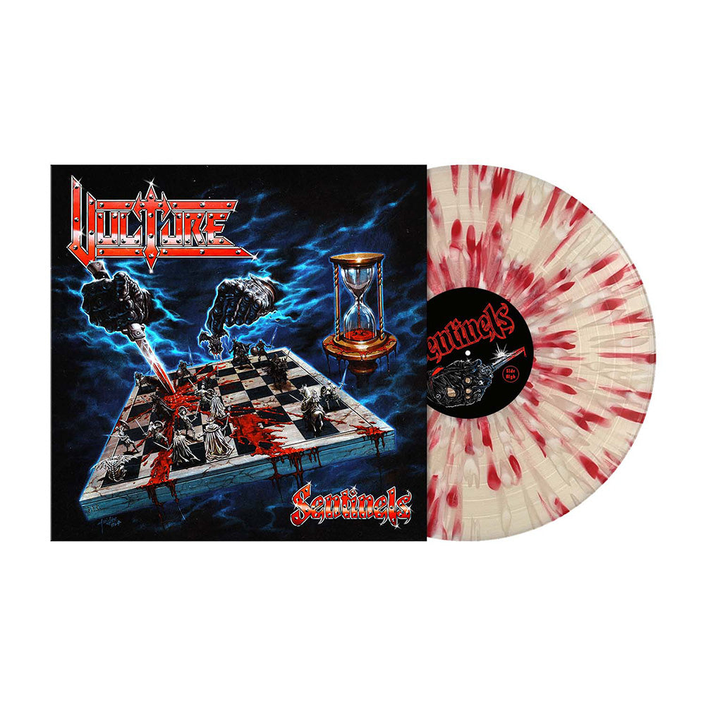 Vulture (Sentinels) Blood Red & White Splattered Vinyl