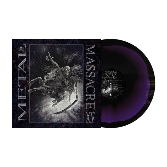 Various Artists (Metal Massacre XV) Deep Purple/Black Melt Vinyl