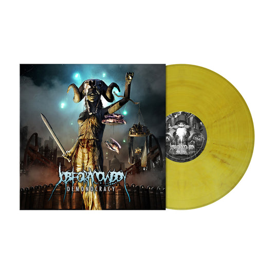 Job For A Cowboy (Demonocracy) Clear/Yellow Marbled Vinyl