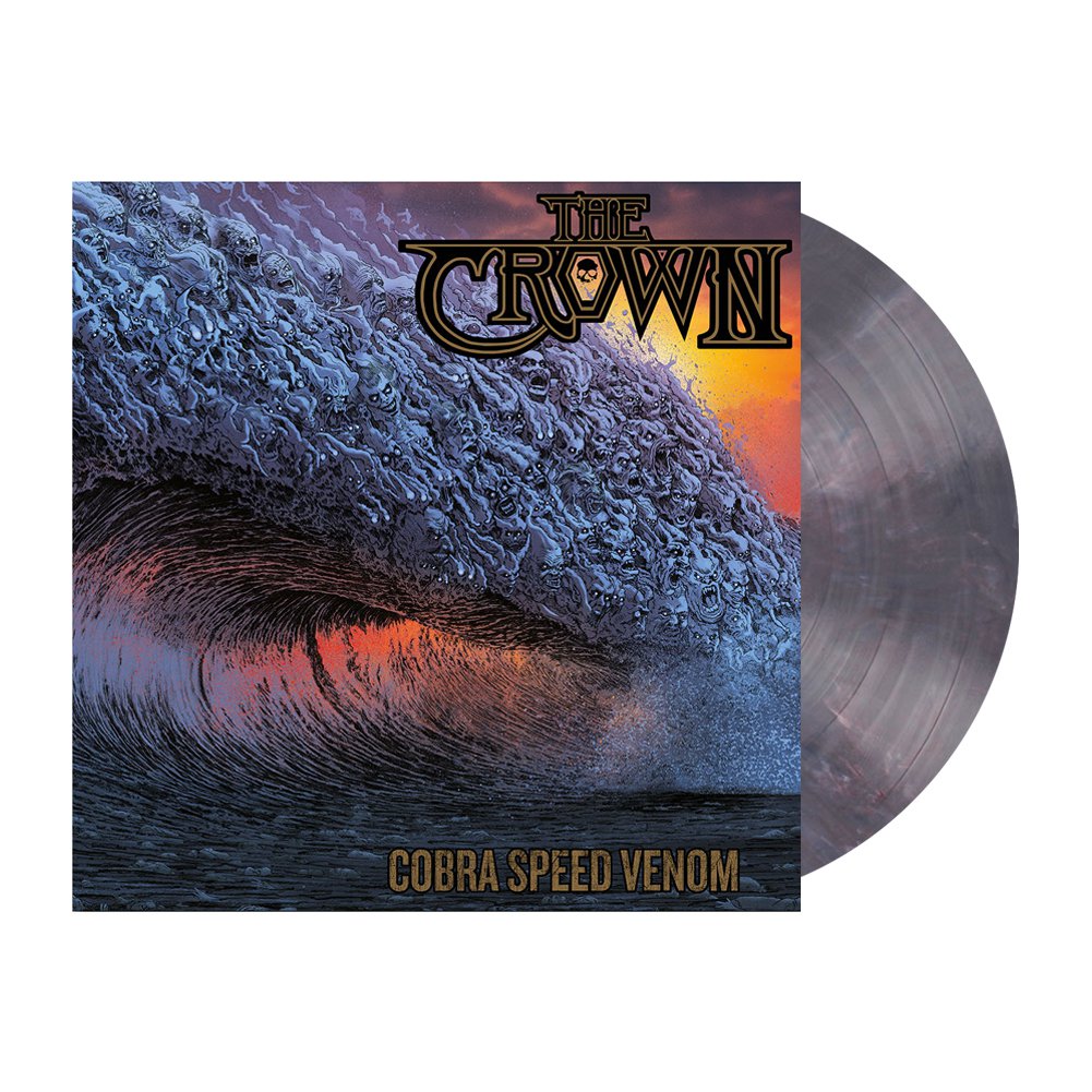 The Crown (Cobra Speed Venom) Violet Blue Marbled Vinyl