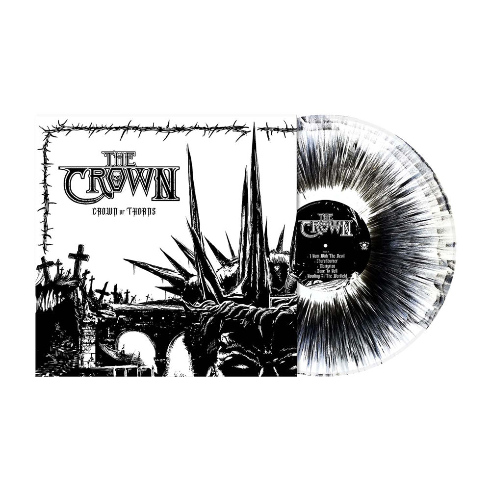 The Crown (Crown of Thorns) White Black Dust Vinyl